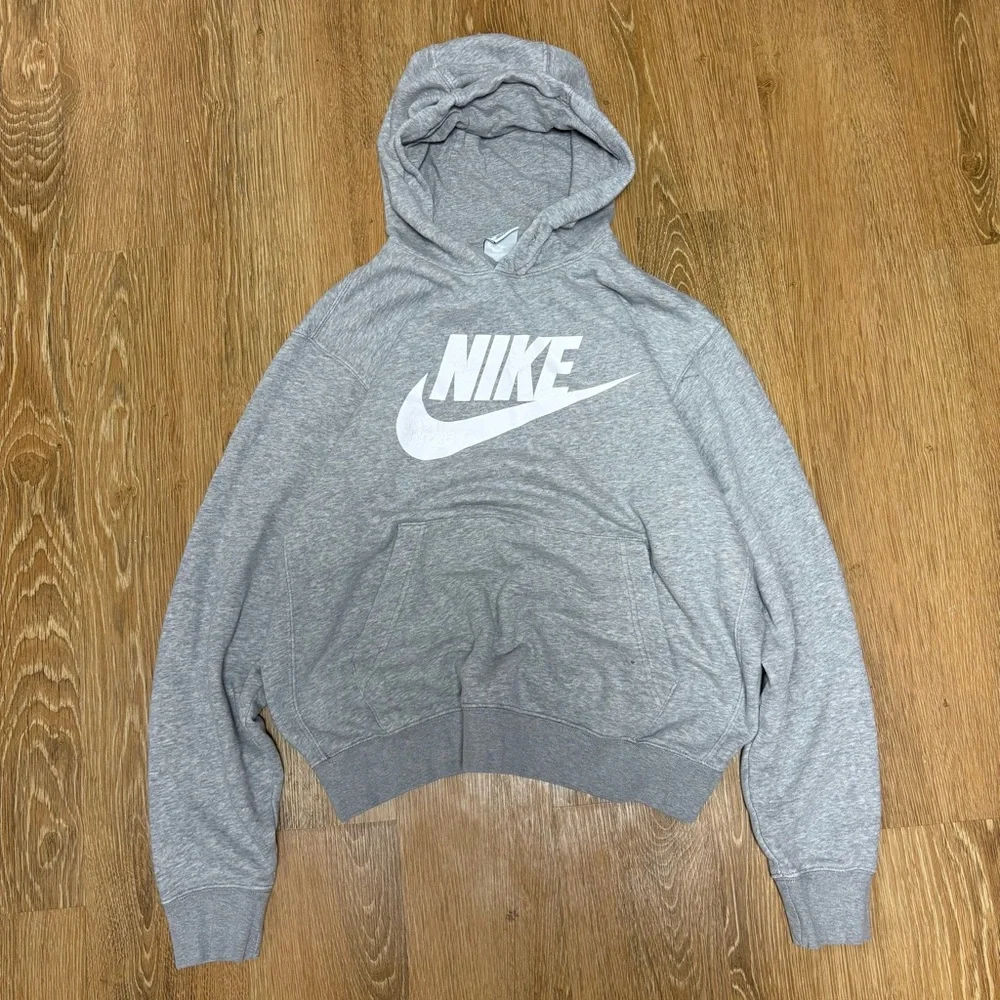 Nike Gray Hoodie - Picture 1 of 8